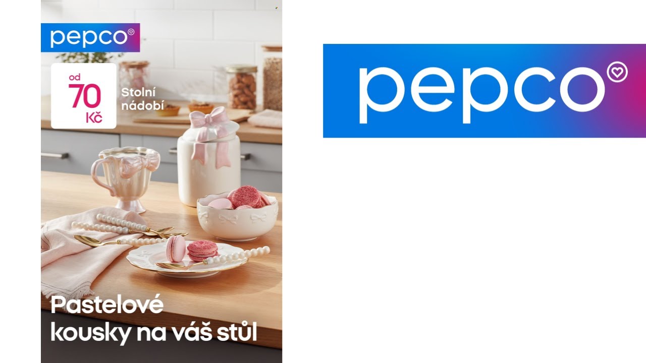 Leták PEPCO - Pastelové kousky na váš stůl