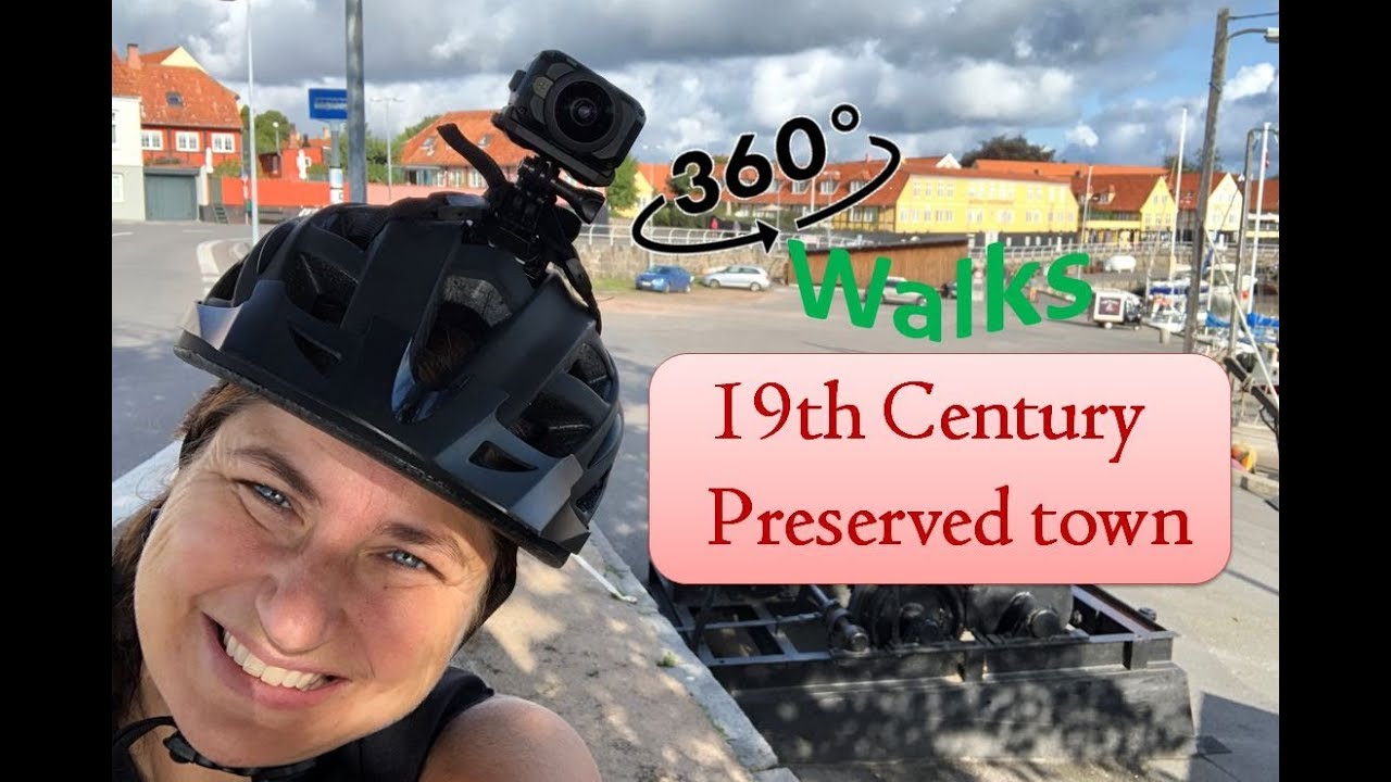 360 video walking tours I Svaneke Town I Bornholm Denmark