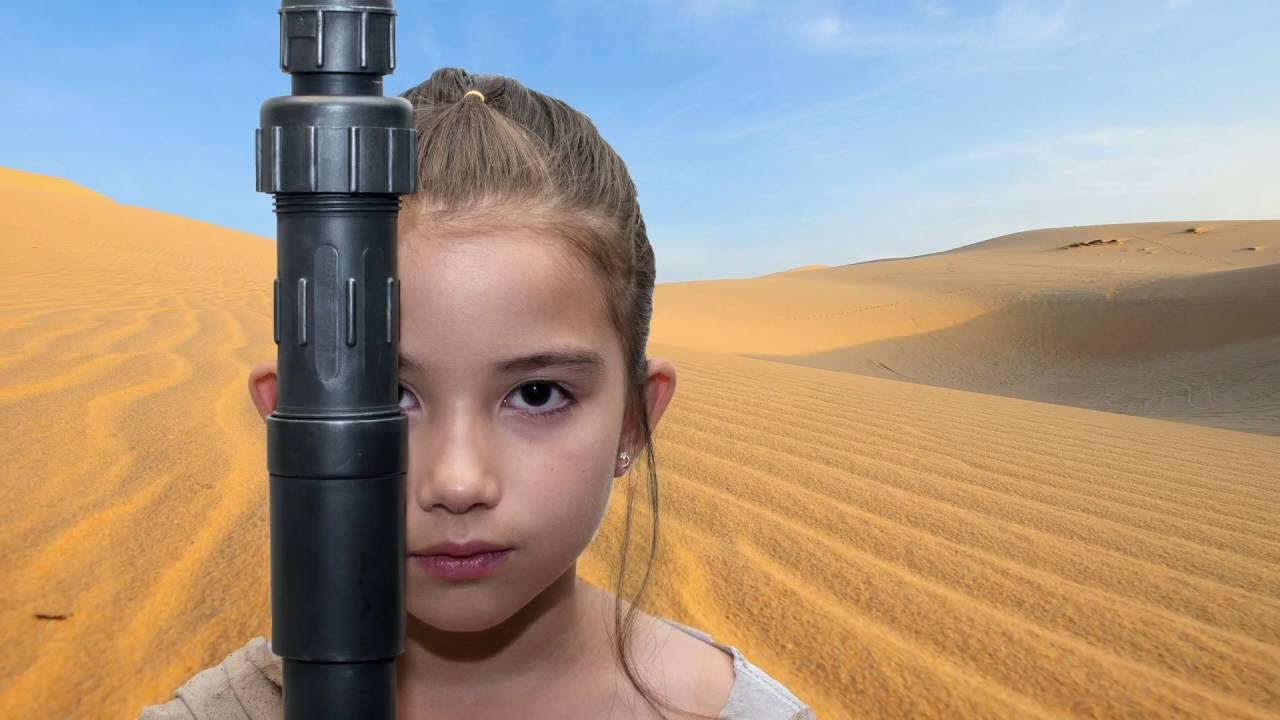 DIY Rey Quarterstaff using PVC parts