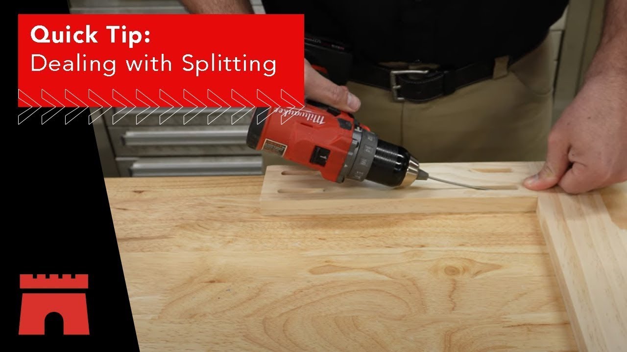 Quick Tip-Dealing with Material Splitting while Assembling Pocket Joints