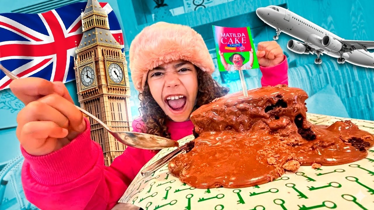 COMI O BOLO MAIS FAMOSO DOS FILMES! * Vlog Londres * 