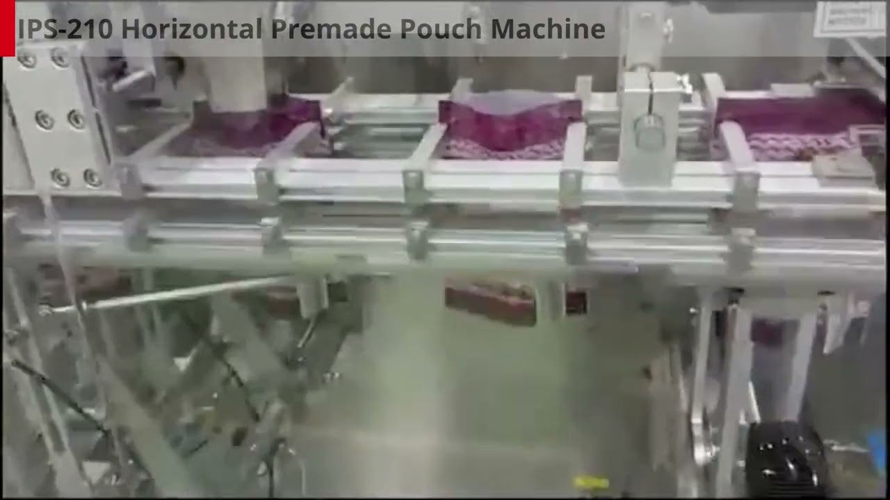 Horizontal Premade Pouch Machine - Nuts