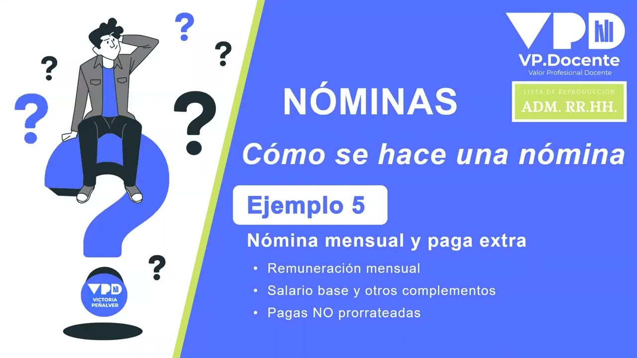 NÓMINA EJEMPLO 5 _ NÓMINA Y EXTRA EN EL MISMO RECIBO