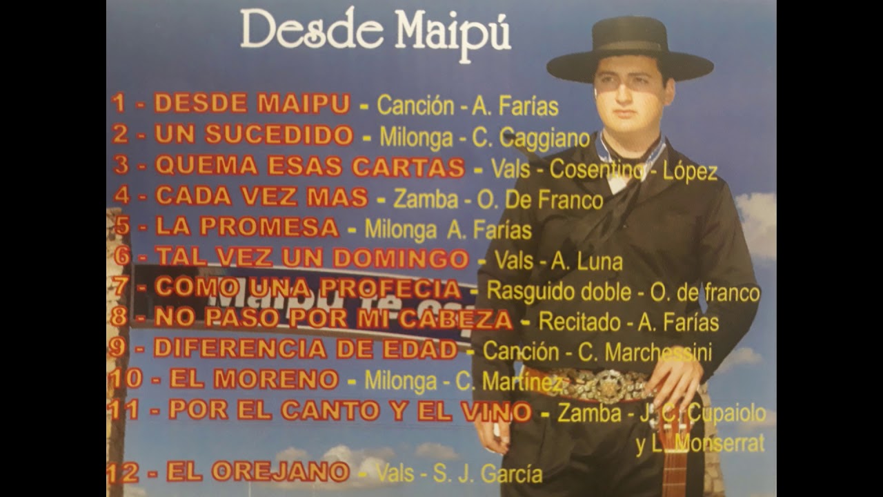 Angel Farias - Por el canto y por el vino