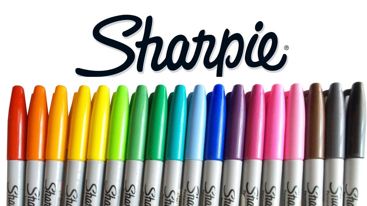 Marcadores Sharpie de punta fina