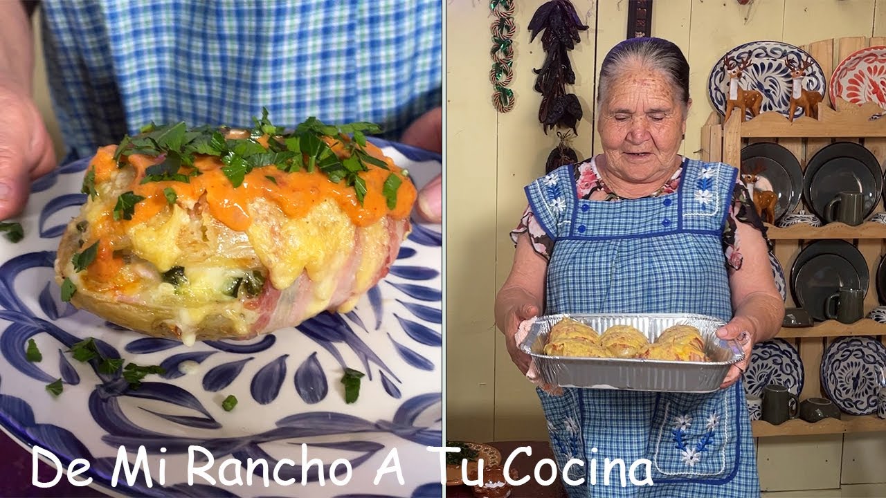 Papitas Rellenas y Envueltas Para Navidad De Mi Rancho A Tu Cocina