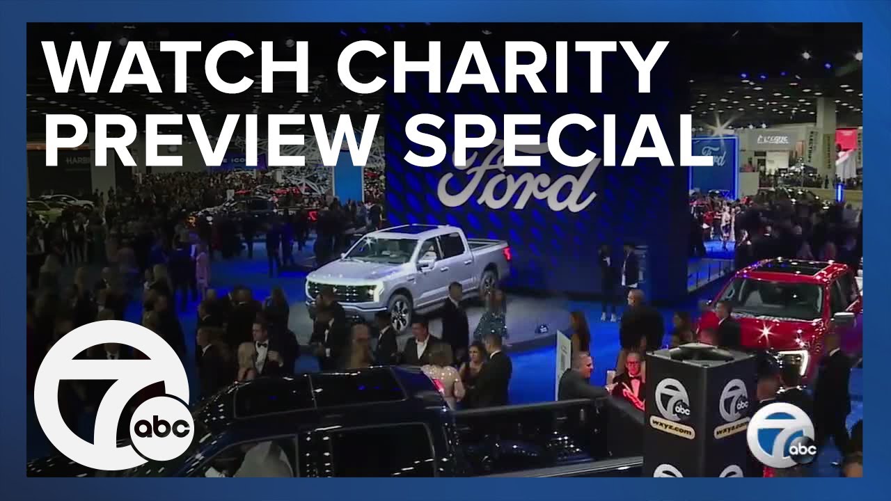 2022 Detroit Auto Show Charity Preview