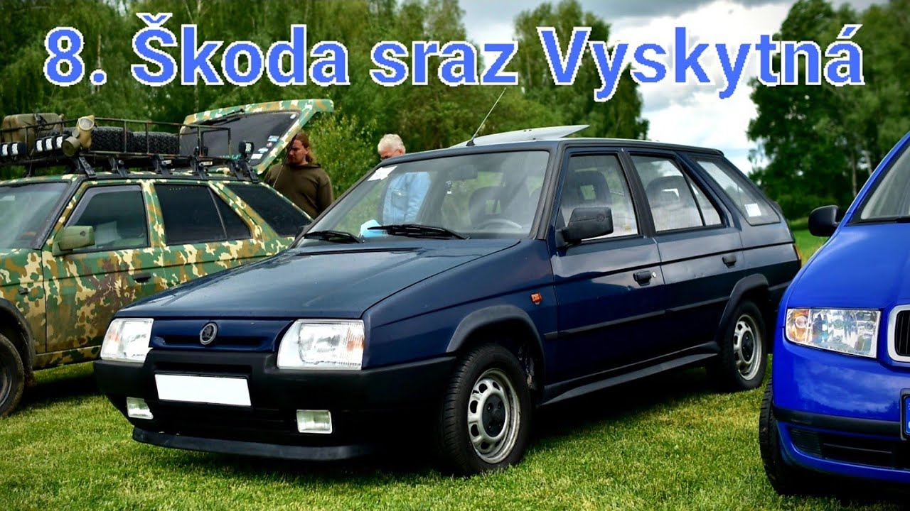 8. Škoda sraz Vyskytná u Pelhřimova 🚘💎 [vlog 2022]