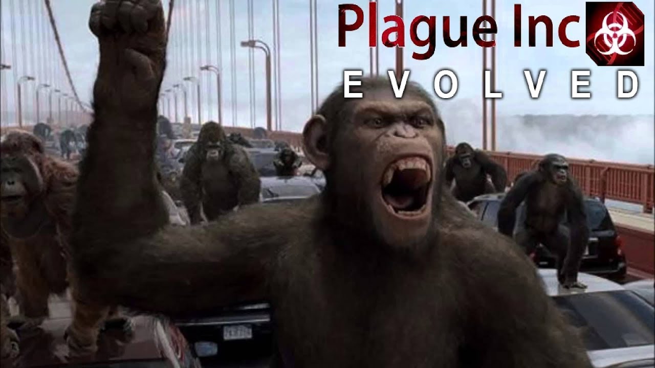 MAYMUNLARIN YÜKSELİSİ / Plague Inc Evolved  Türkçe