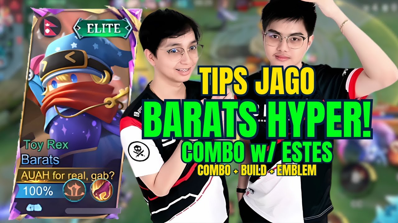 CARA MAIN BARATS EMBLEM BARU! COMBO BARATS + BUILD ESTES TERBARU ! BARATS HYPER GAMEPLAY