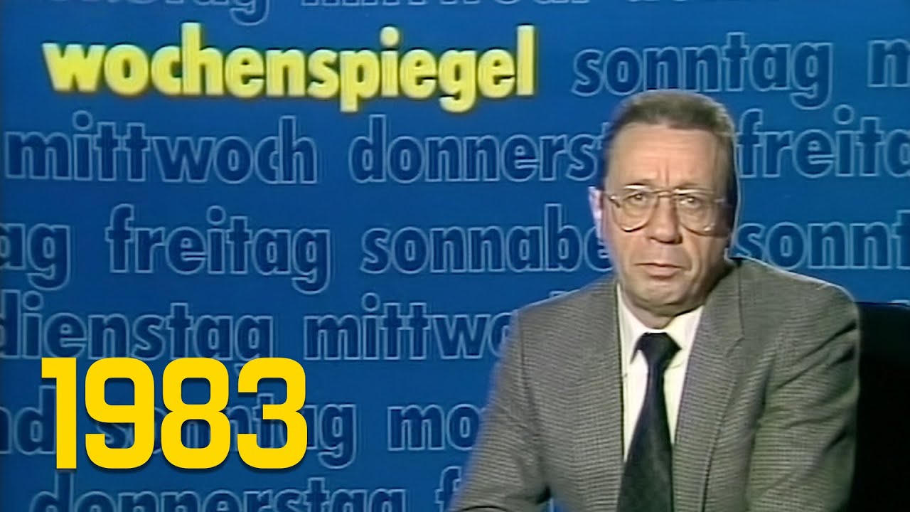 ARD Wochenspiegel mit Hans-Joachim Rohleder und Werner Veigel (20.11.1983)
