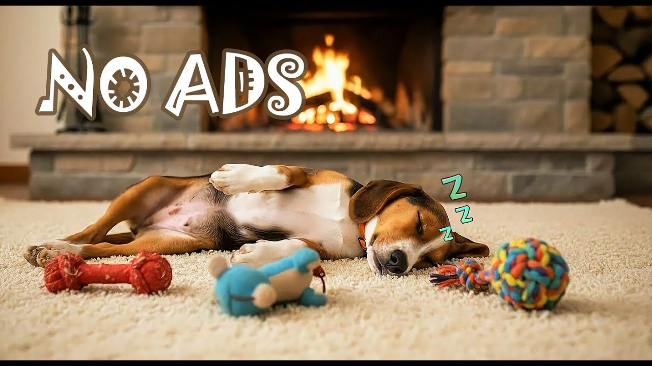 12 Hours Dog Calming Music Home Alone NO ADS 🌙 💤 Soothe Hyper Dogs & Promote Deep Sleep