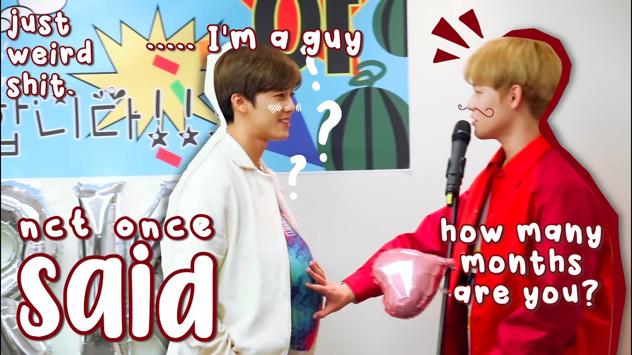nct once said...