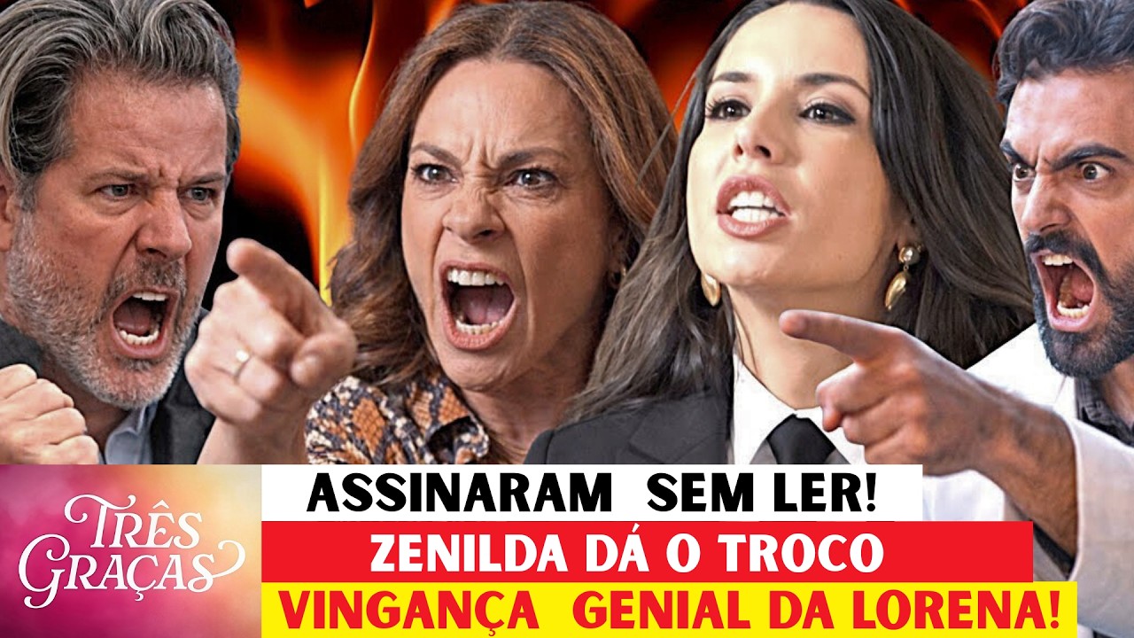 Ferette e Arminda ASSINAM SEM LER e PERDEM TUDO -  Lorena DÁ O TROCO - Três Graças