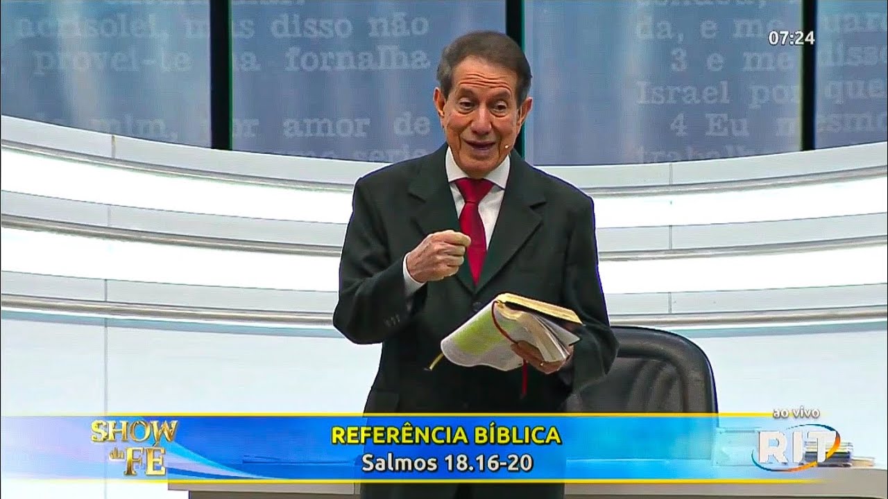 Salmos 18:16-20 | DEUS TE TIRA DO FUNDO DA AFLIÇÃO | Missionário RR Soares 