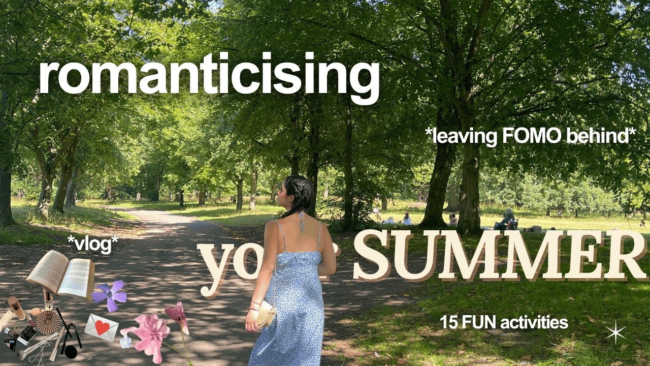 How to Romanticize Your Summer 💛 | 15 Summer Activities 