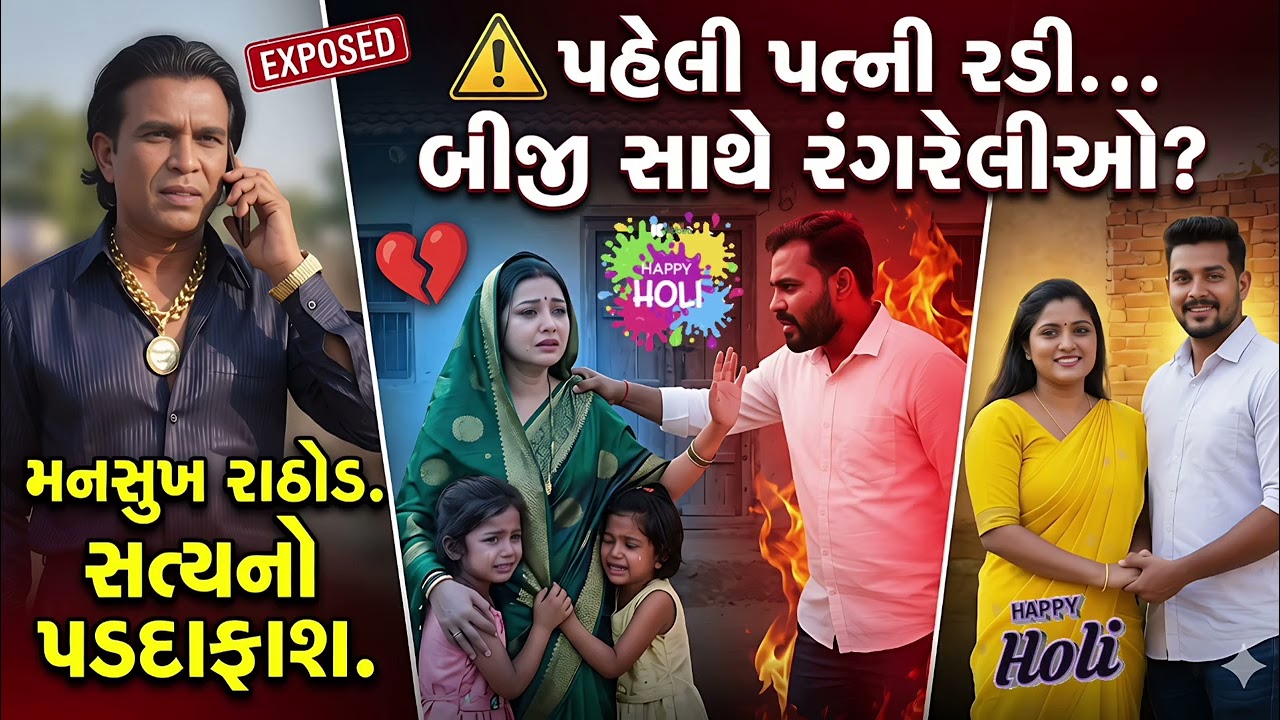 બેવફા પતિનો ડબલ જીવનનો ખેલ! પહેલી પત્ની રડી પડી… ફોન પર ખુલ્યું ચોંકાવનારું સત્ય#bkpnews1 