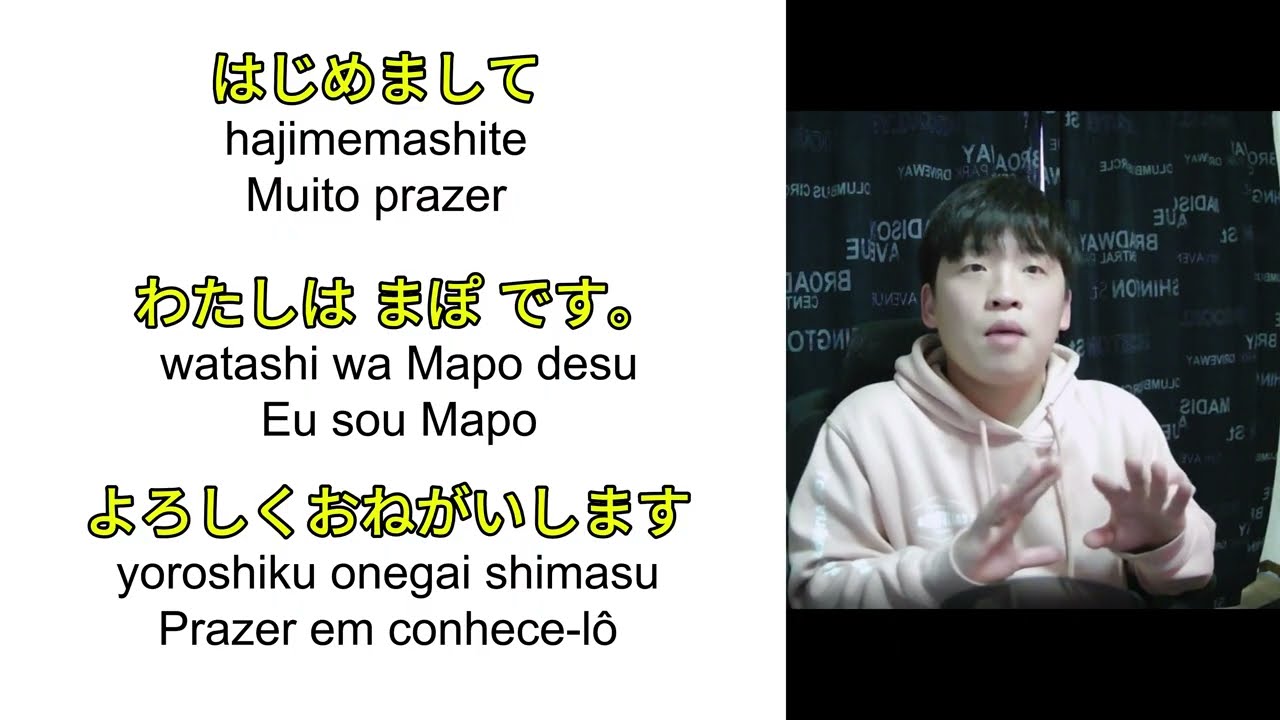 Como se apresentar em japonês | JLPT N5 Aula 1