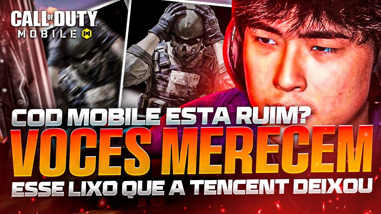 COD MOBILE ESTÁ RUIM? VOCÊ MERECE ESSE JOGO OK?🔥🔥 CALL OF DUTY MOBILE