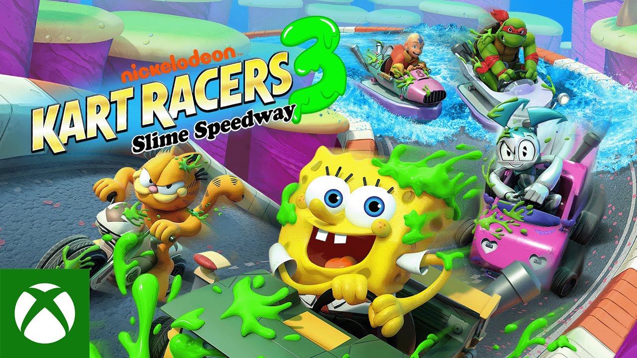 Nickelodeon Kart Racers 3: Slime Speedway Trailer