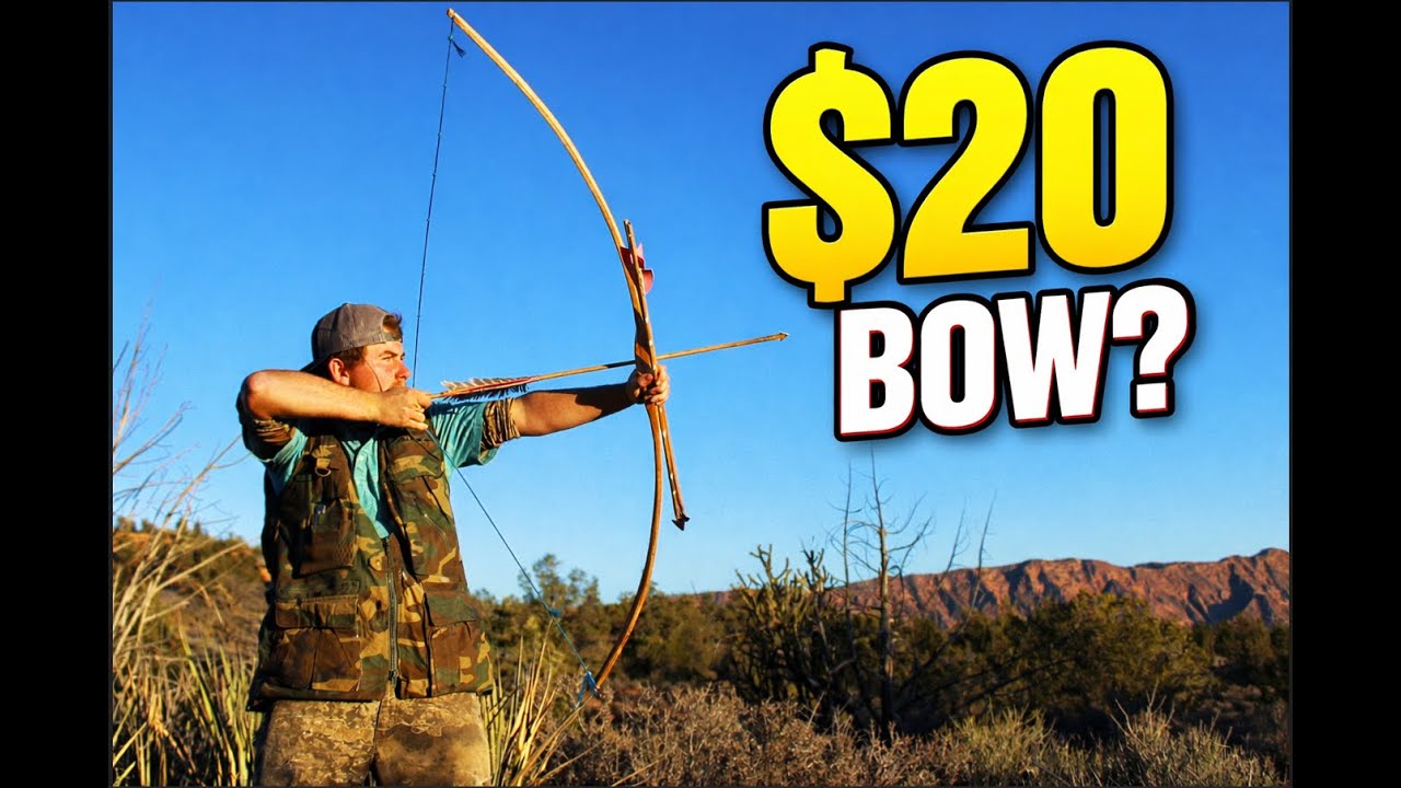I Built a Deadly Bow From a $20 Home Depot Board