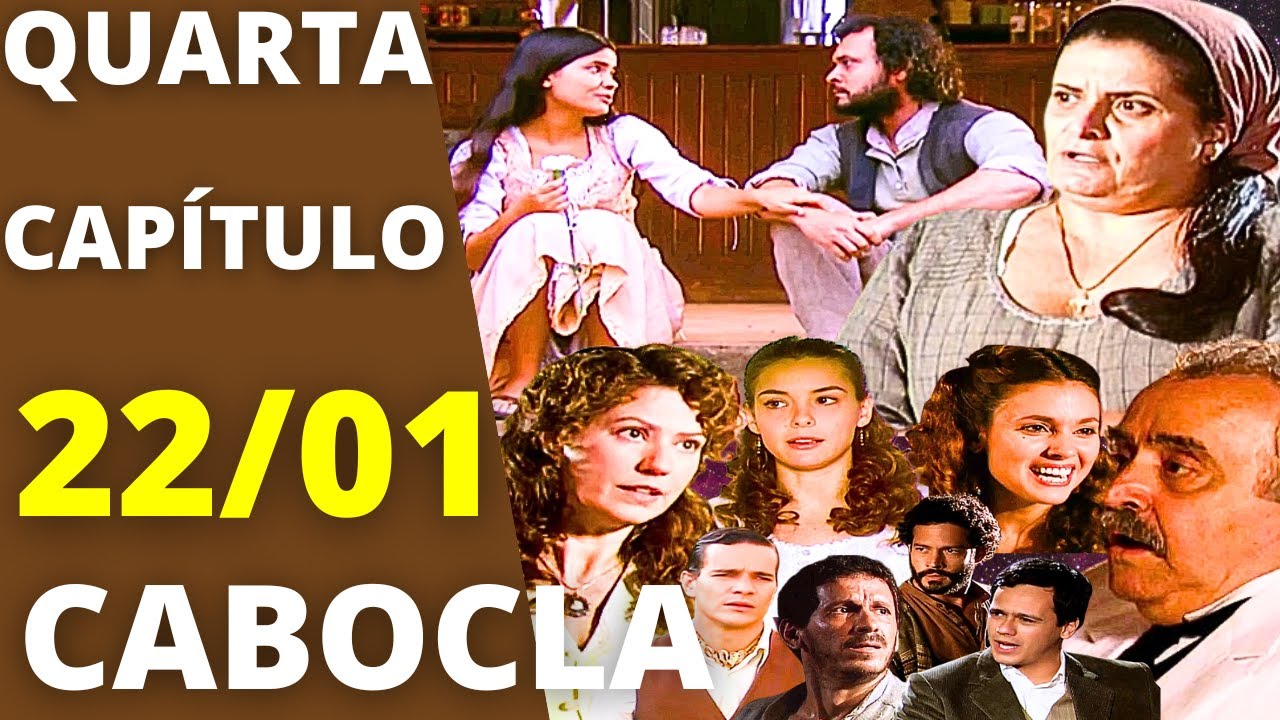 CABOCLA Capítulo de hoje QUARTA 22/01 Pepa REVELA a Justino que está grávida!