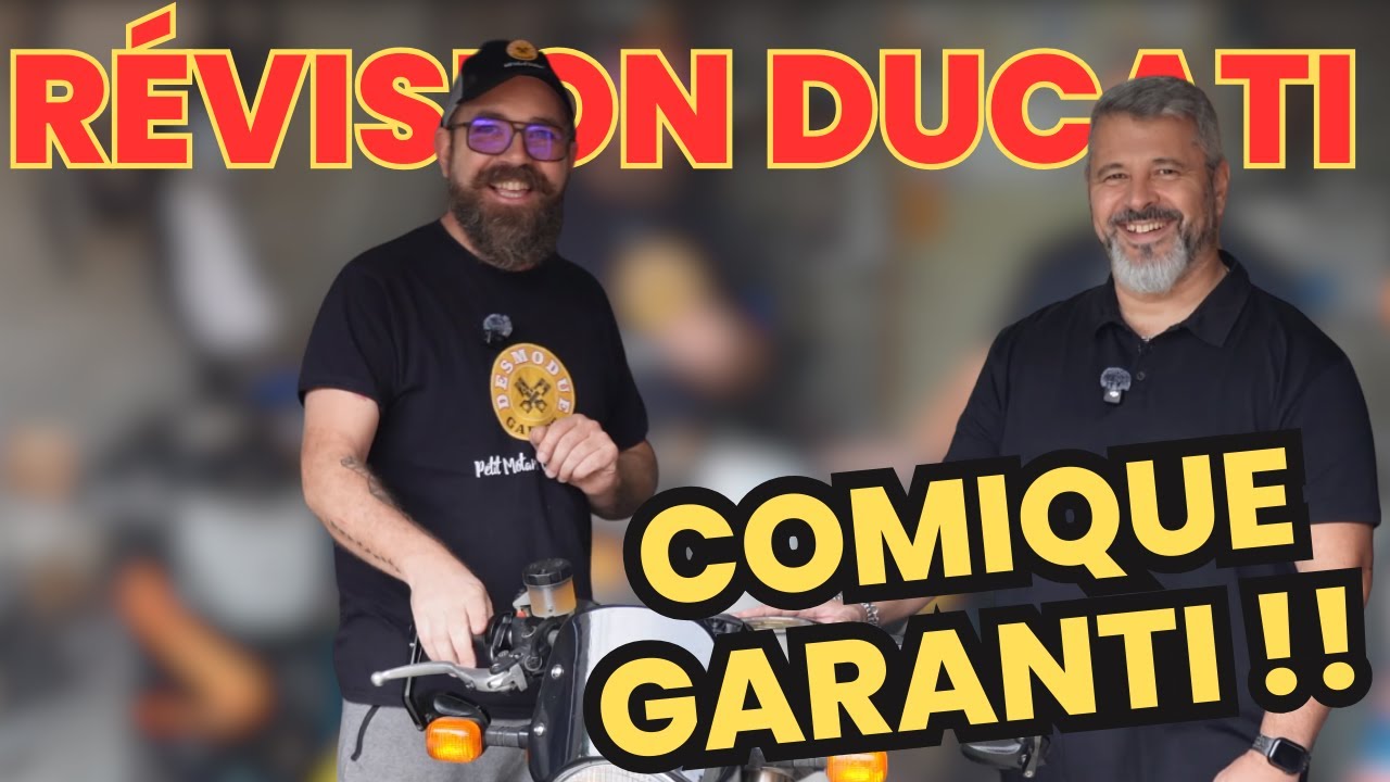 On révise une Ducati 900 (et on se marre bien)