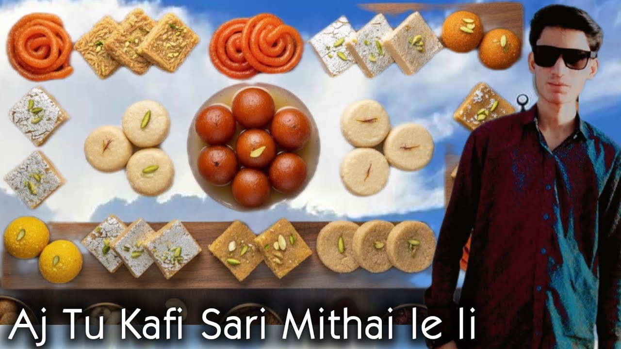 Malai Chaap Mithai ( Taj_Sweets & Bakery ) Street Food | Surjani Town Karachi | HK Food World! 🌍