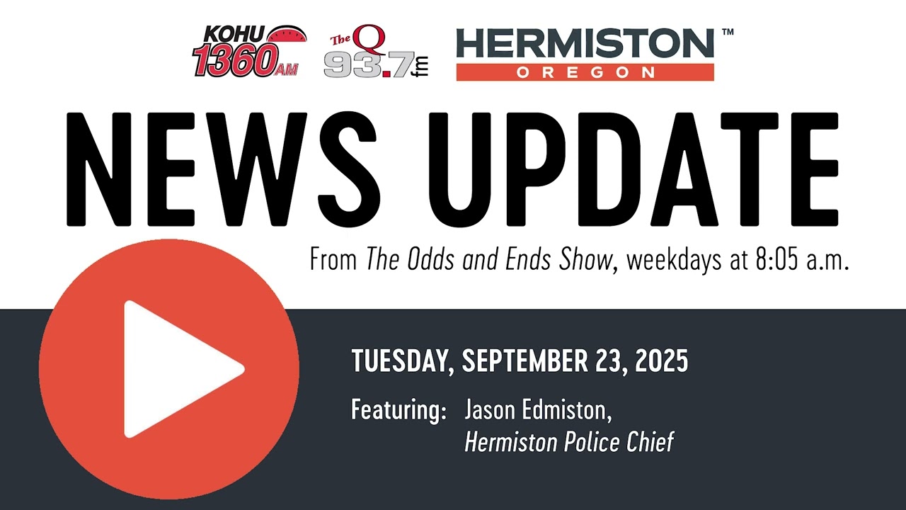 Hermiston Police Chief on The Odds & Ends Show