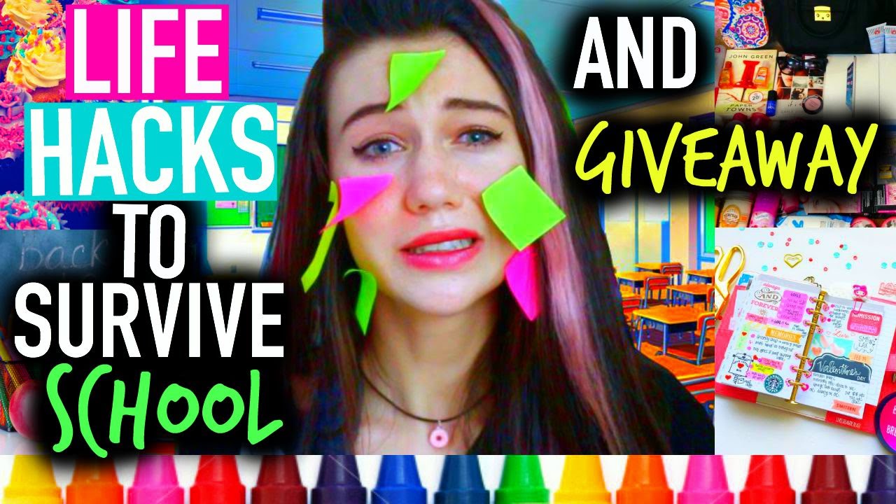 Back to School Survival: Life Hacks, Giveaway, DIY,  Locker Organization, Supplies and More!
