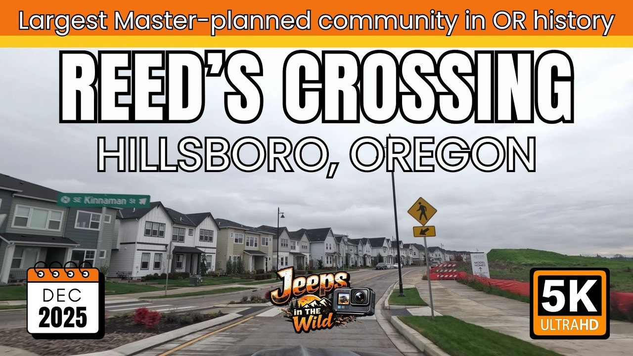 4K Drive | Reed's Crossing | Hillsboro, Oregon | Largest Master-Planned Development in OR History