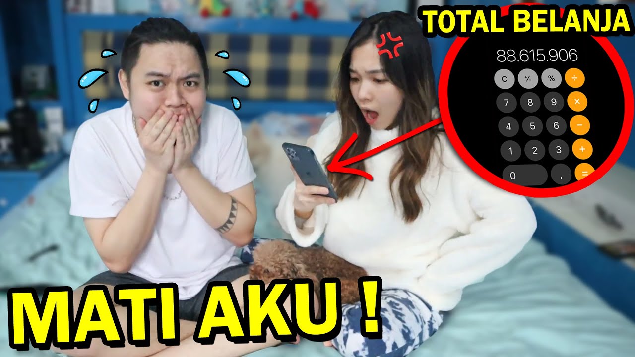 PACAR CEK TOTAL BELANJA ONLINE AKU SELAMA INI! *panik*