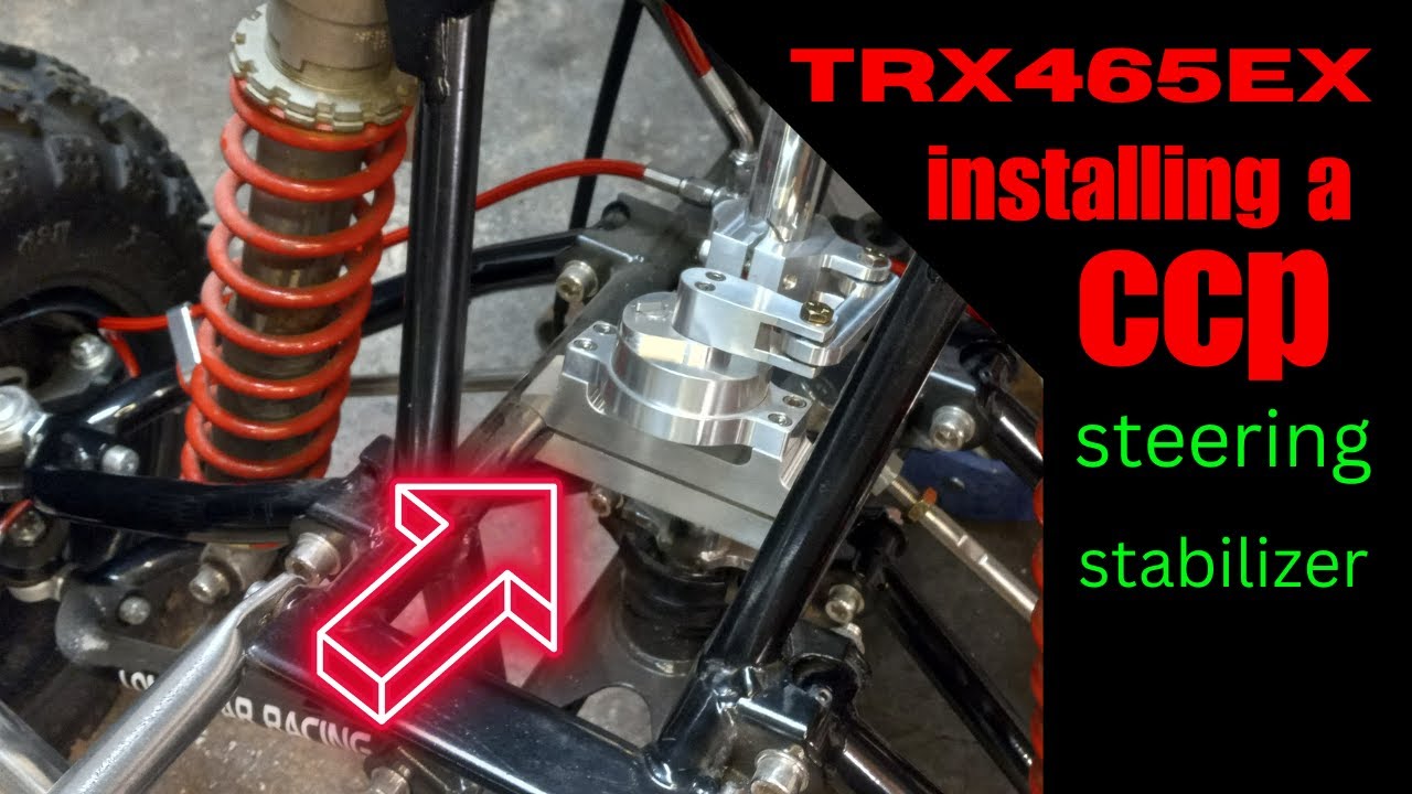 Installing a Steering Stabilizer on the TRX465EX