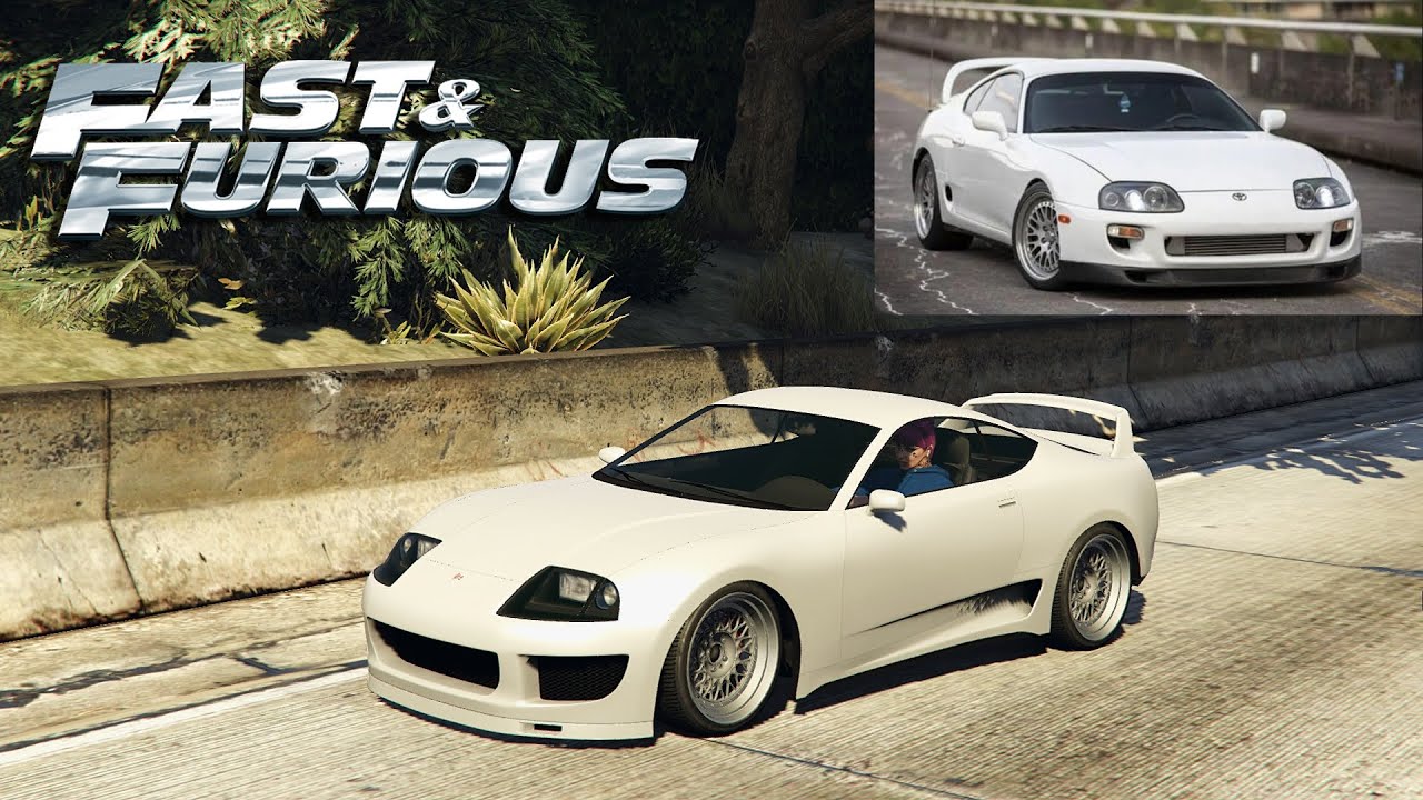 Building Paul Walker's Toyota Supra Mk4 From The Movie Furious 7 - GTA 5 Online