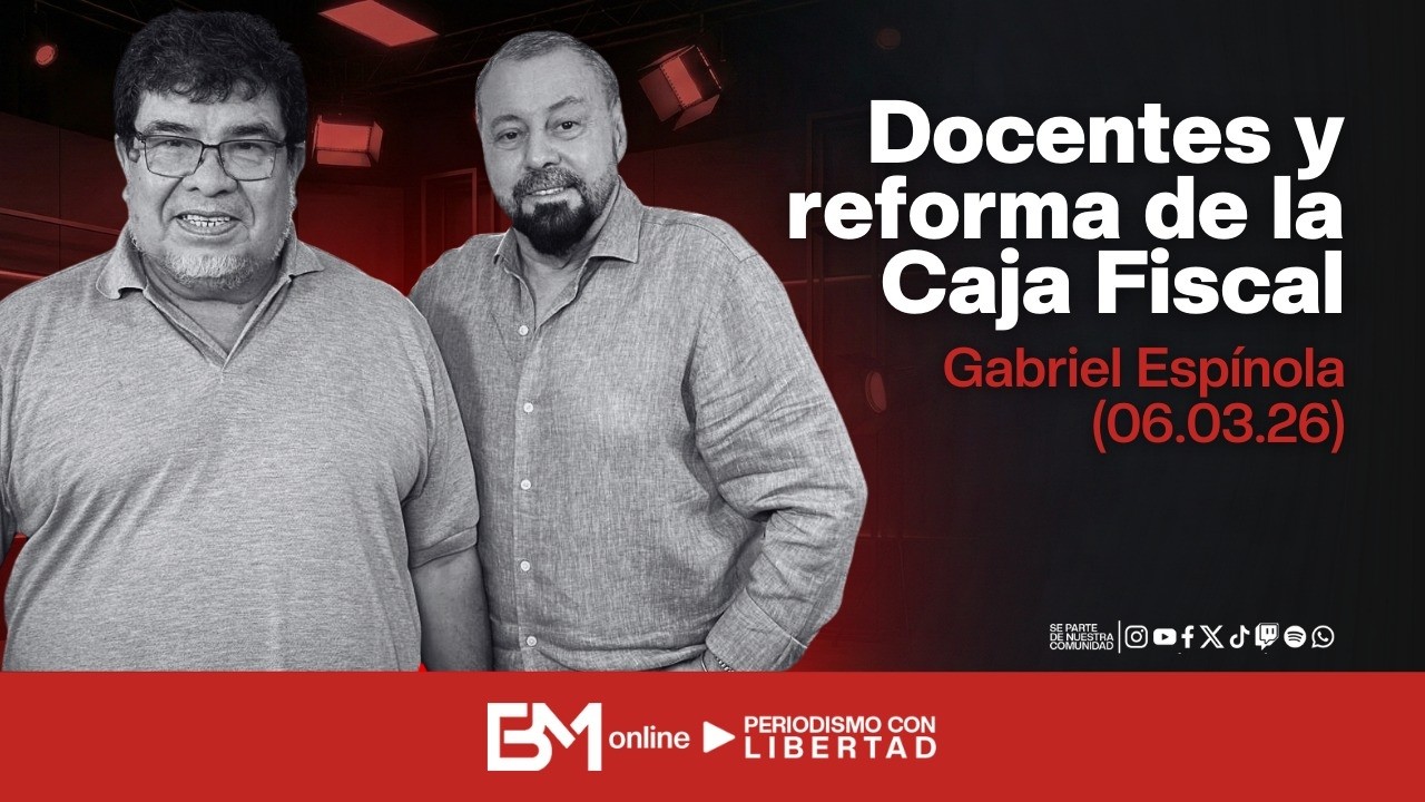 Docentes y reforma de la Caja Fiscal – Gabriel Espínola (06.03.26)