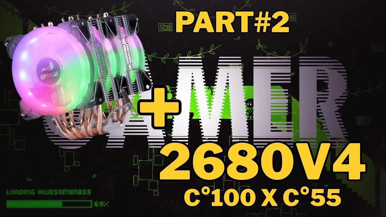 ❄️ COMPREI O COOLER GMF-603! Será que vale a pena? 💻🔥PART #2