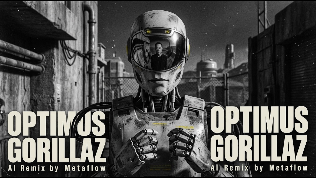 Optimus on Mars | Gorillaz inspired AI Track