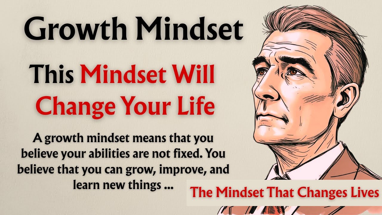 This Mindset Will Change Your Life &rarr; Growth Mindset | Improve Your English Fluency | Graded Reader