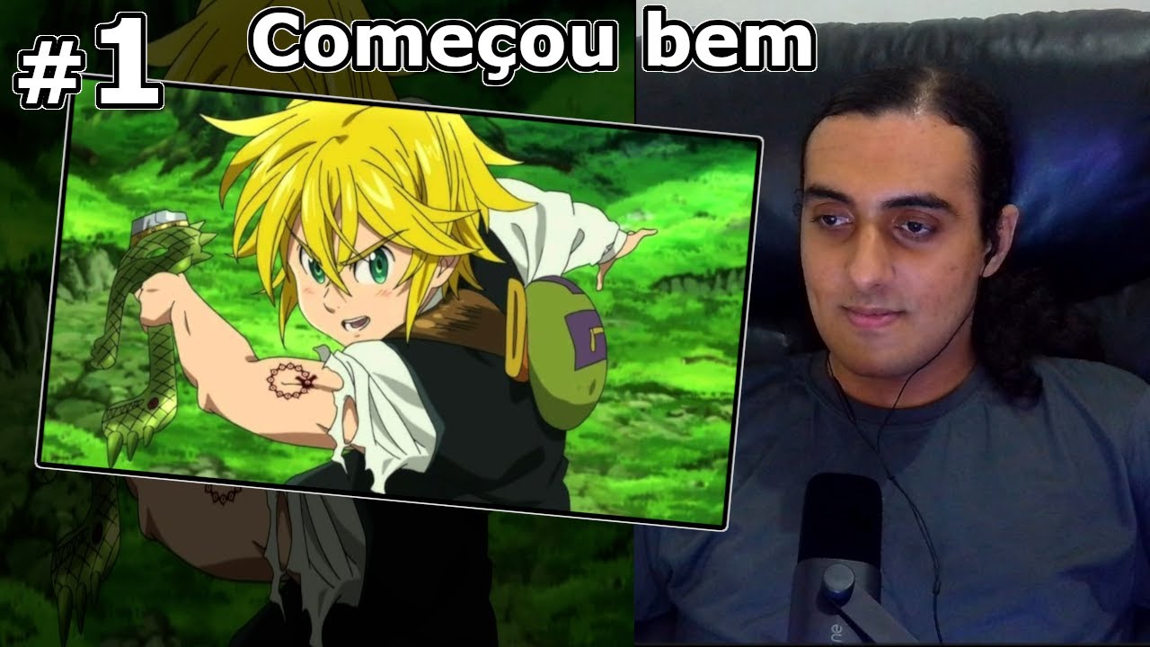 Já começou bem - Nanatsu no Taizai 1T EP 1 | ShannSaw React