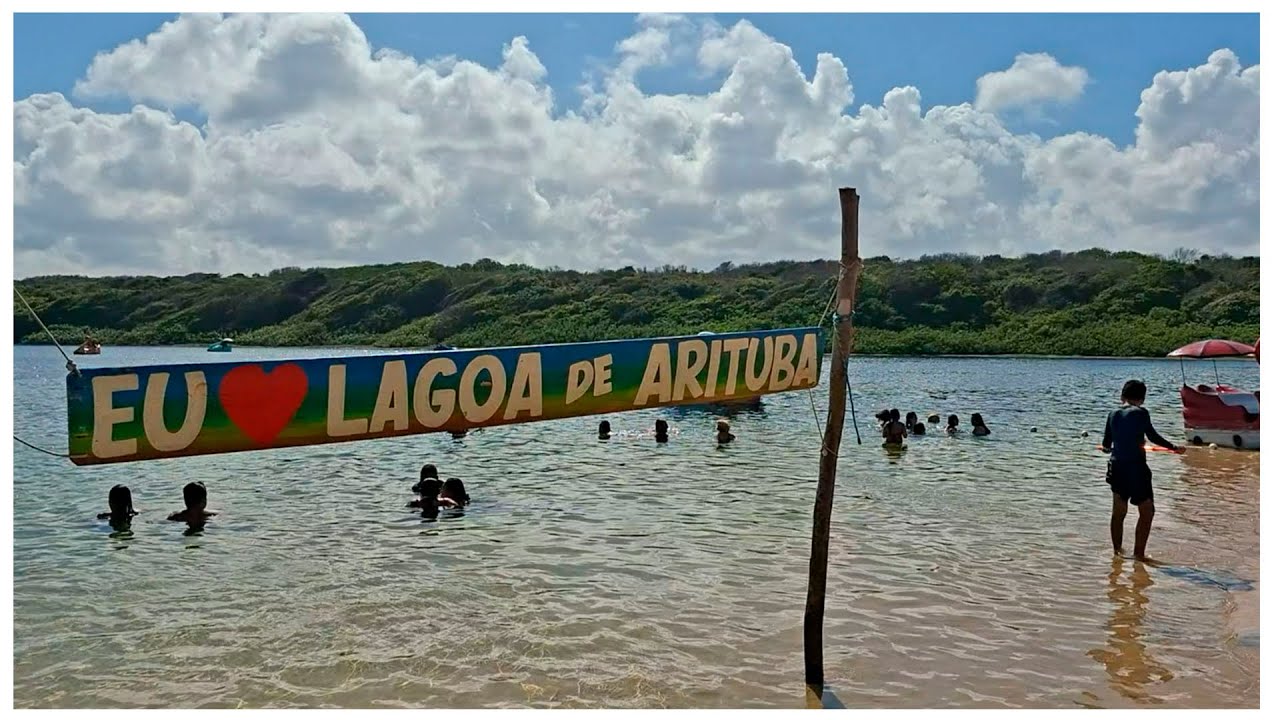 Um passeio pela lagoa de Arituba RN