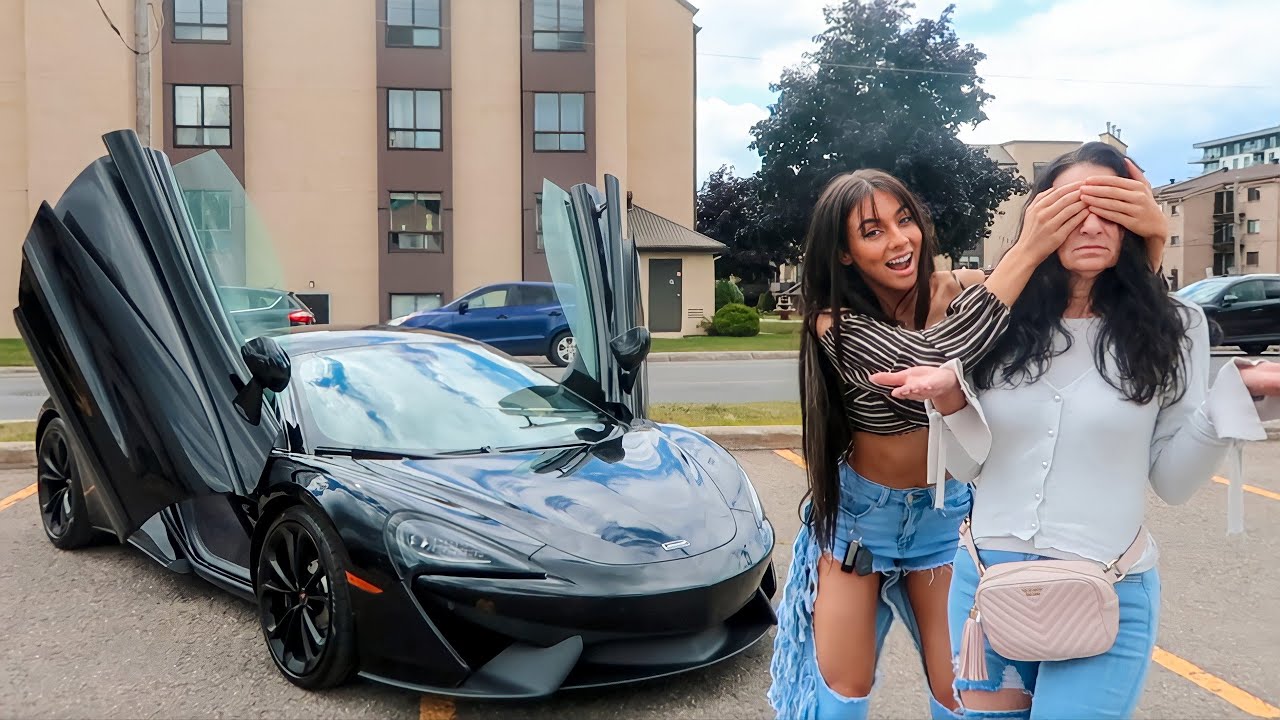 SURPRISING MY MOM WITH A BRAND NEW MCLAREN!