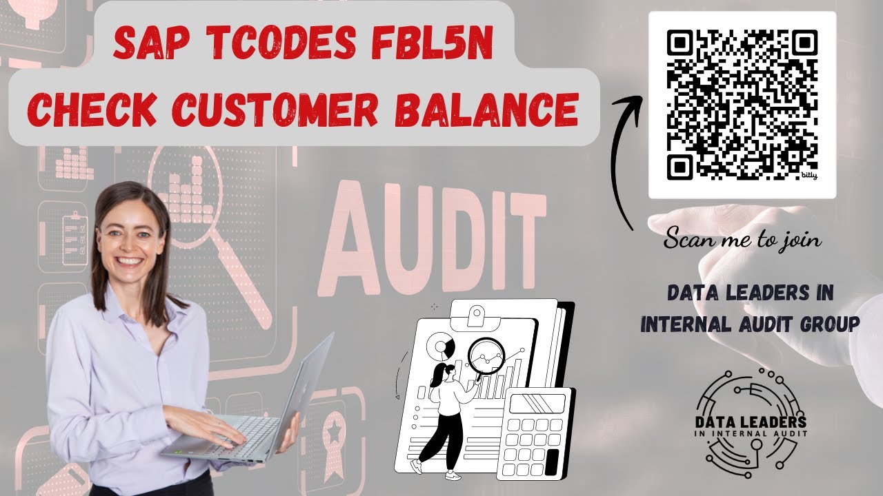 SAP TCODES FBL5N | Check customer balance