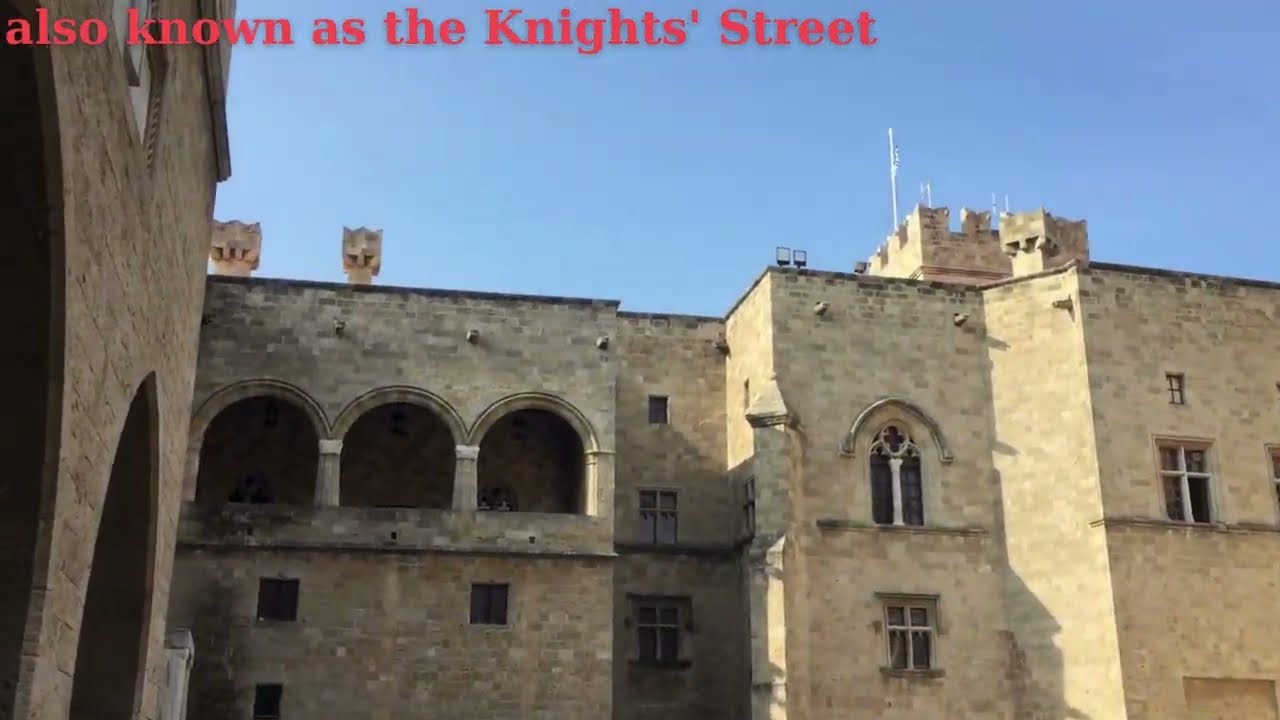 Rhodes,The street of The Knights