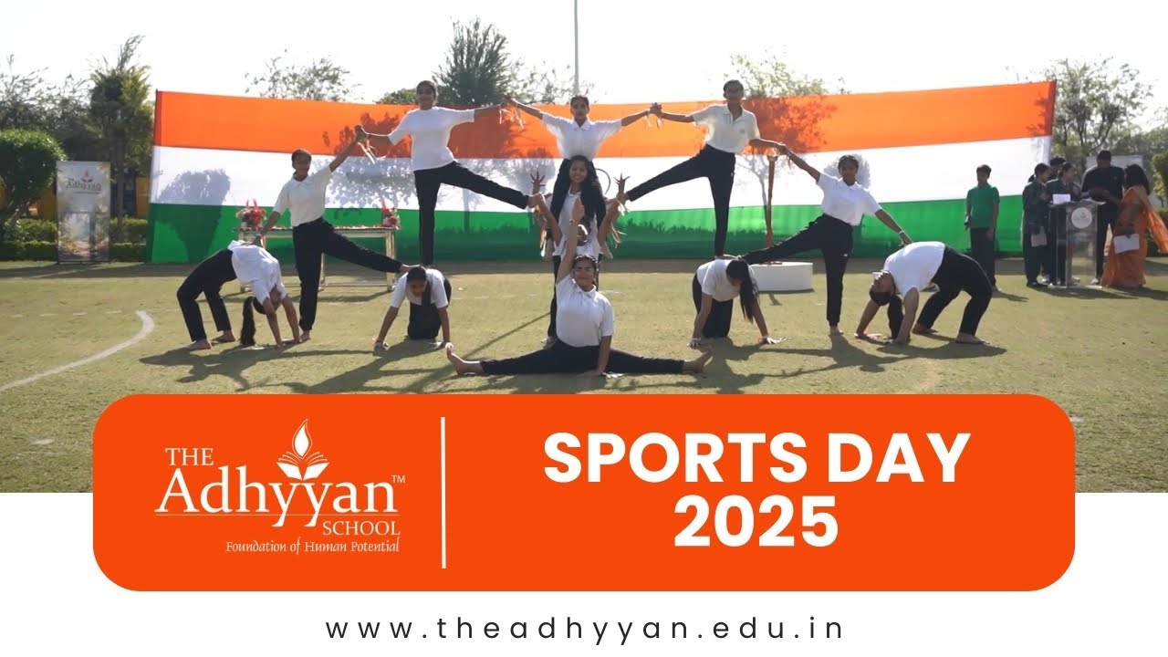 Sports Day 2025 The Adhyyan School #sports #motivation #theadhyyanschool  #school #meerut #cbse