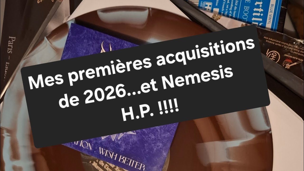 Mes premières acquisitions de 2026 les Mäniacs !!!!