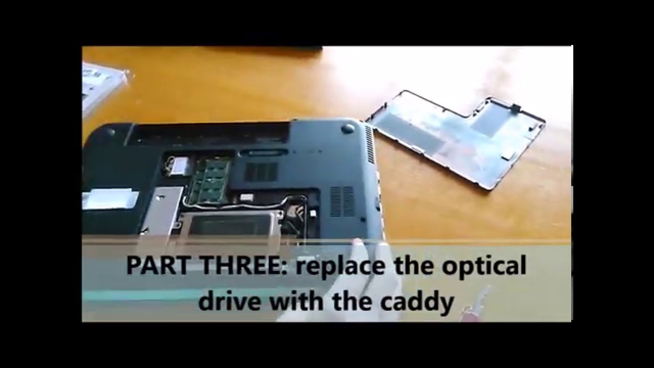 Upgrade my HP DV6 (SSD,RAM,Caddy DVD)