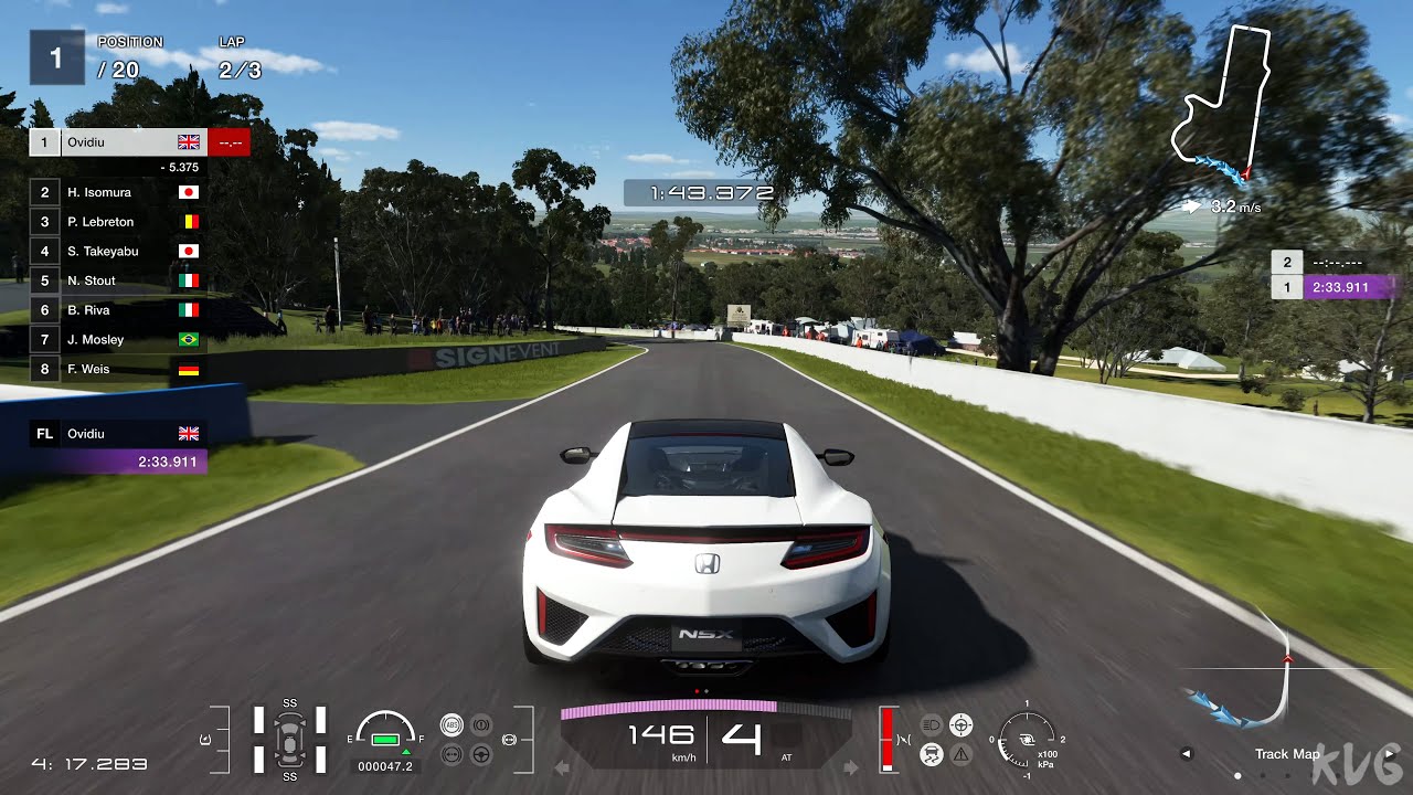 Gran Turismo 7 - Honda NSX 2017 - Gameplay (PS5 UHD) [4K60FPS]