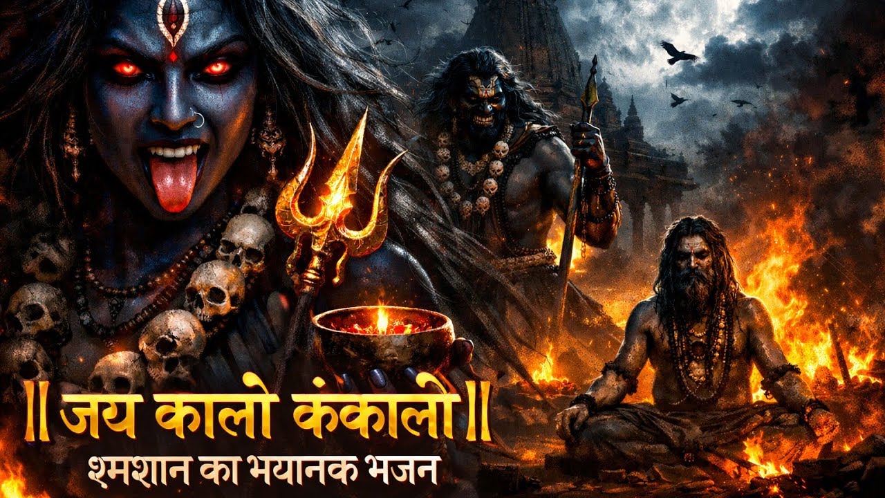 जय काली कंकाली 🔥 | श्मशान वाली माँ काली का भयानक अघोरी भजन | Maa Kali Powerful Bhajan 2026