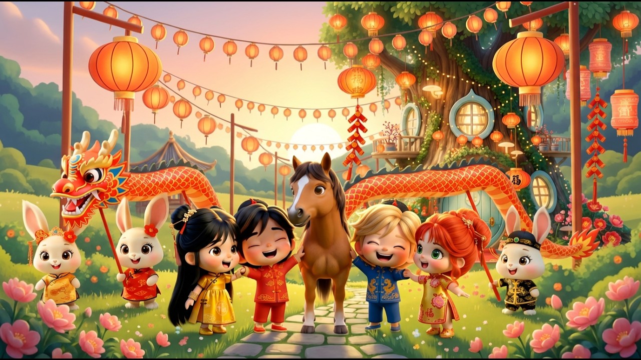 2026 Chinese New Year Kids Worship 🧧🐎 | 春节基督教儿童歌曲合集 | Year of the Horse | 农历新年敬拜音乐