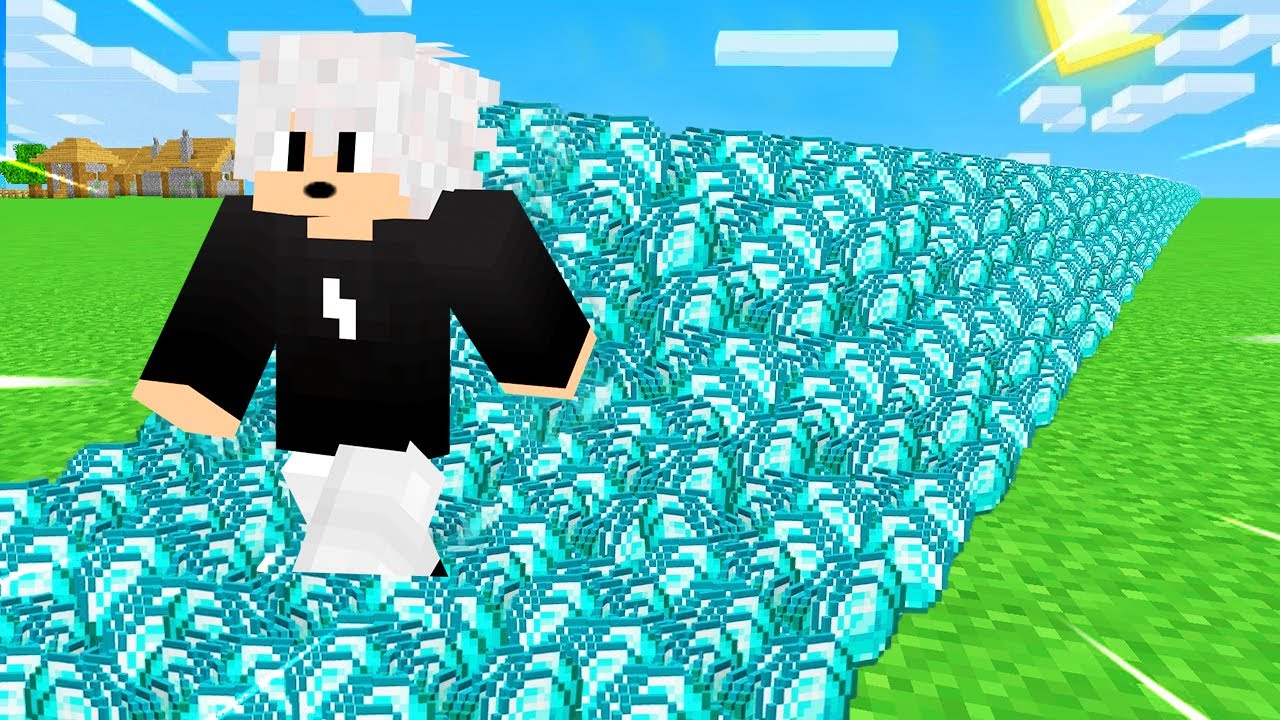 MINECRAFT, ALI SVE ŠTO POGLEDAMO POSTAJE DIJAMANT!